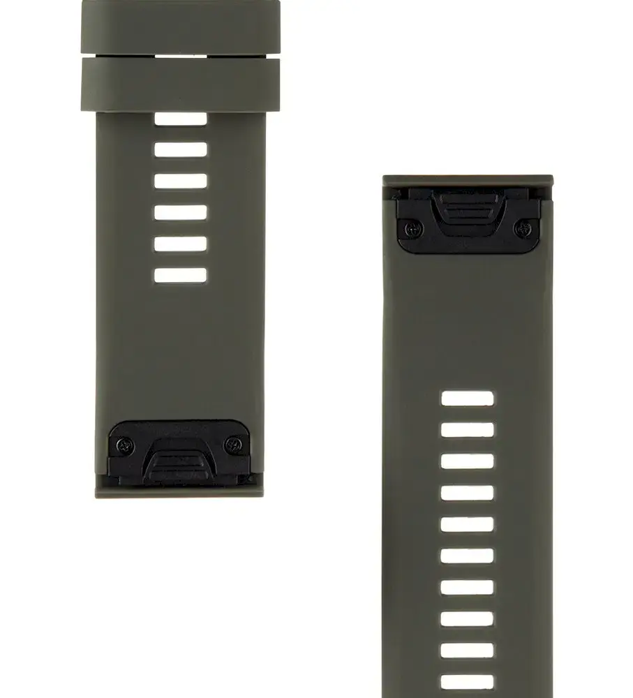 Tactical 682 Silicone Band for Garmin Fenix 5X|6X QuickFit 26mm Army Green