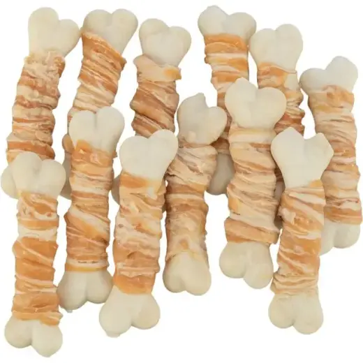 Treats for dogs - Trixie Marbled Chickies with chicken & cod, 100 g