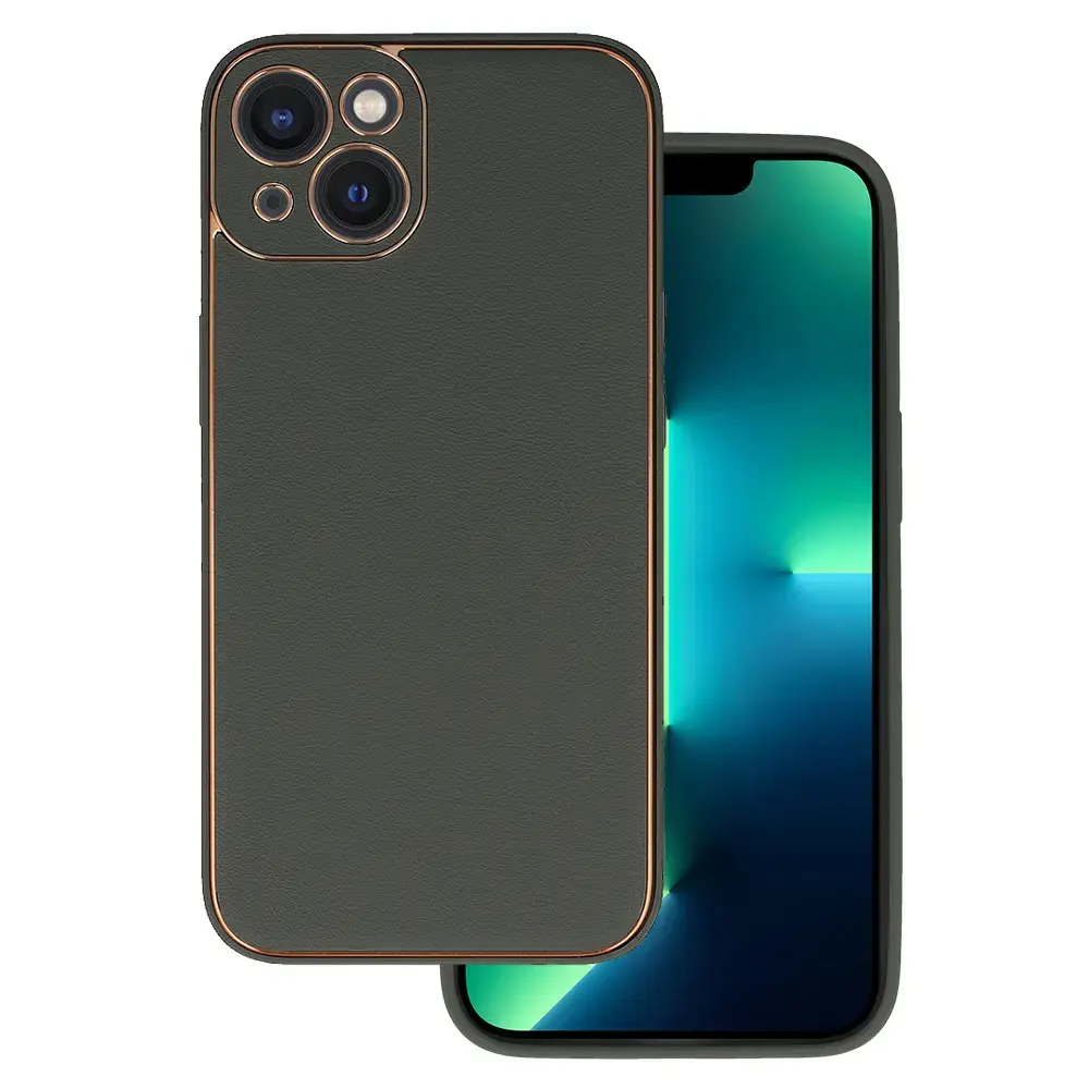 TEL PROTECT Luxury maciņš telefonam iPhone 14 Plus pelēks