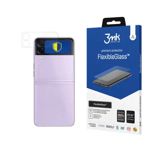 3mk FlexibleGlass™ tempered glass for phone Samsung Galaxy Z Flip 3 5G (Front)