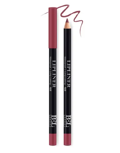 Bel London, BEL London, Hydrogenated Vegetable Oil, Waterproof, Contour, Lip Liner, 122, 0.78 g