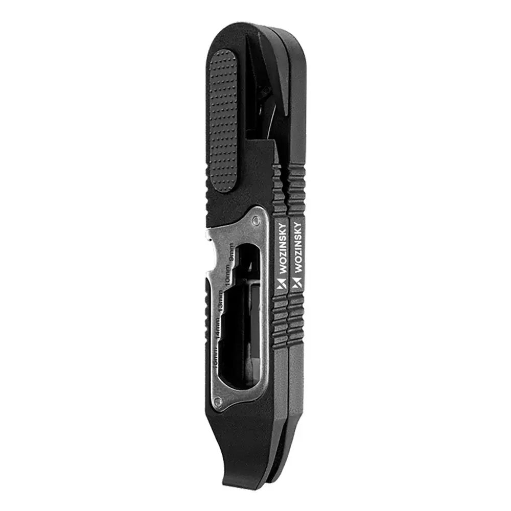 Wozinsky WZK-L2 14-in-1 Bicycle Tool Set, Multitool, Allen Keys, Tire Lever - Black