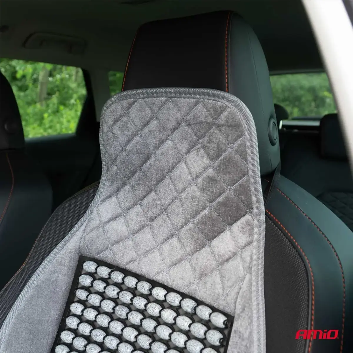 Car seat mat with lumbar support 45x120cm CSM-17 AMIO-04430