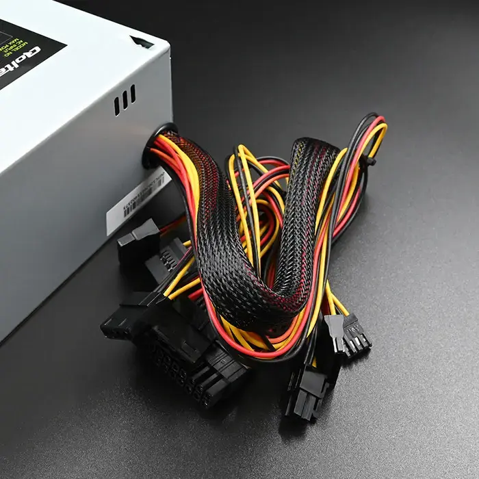 Qoltec Set PCI-E Smart 1600W + ATX SilentLine 350W power supply