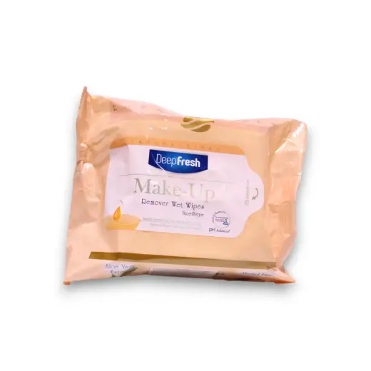 Deep Fresh, Make-up, Makeup Remover Wipes, 25 pcs