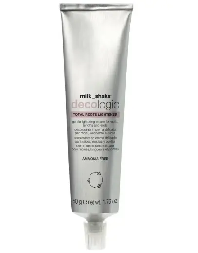Milk Shake, Decologic Total Roots, Silk Proteins, Hair Lightening Cream, 50 g