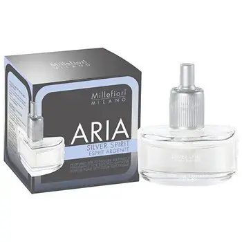 Millefiori Aria Silver Spirit Diffuser Refill - Náhradní náplň do elektrického difuzéru 20ml