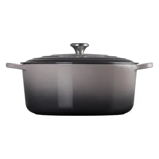 Čuguna katls apaļš Ø34cm / 12L pelēks