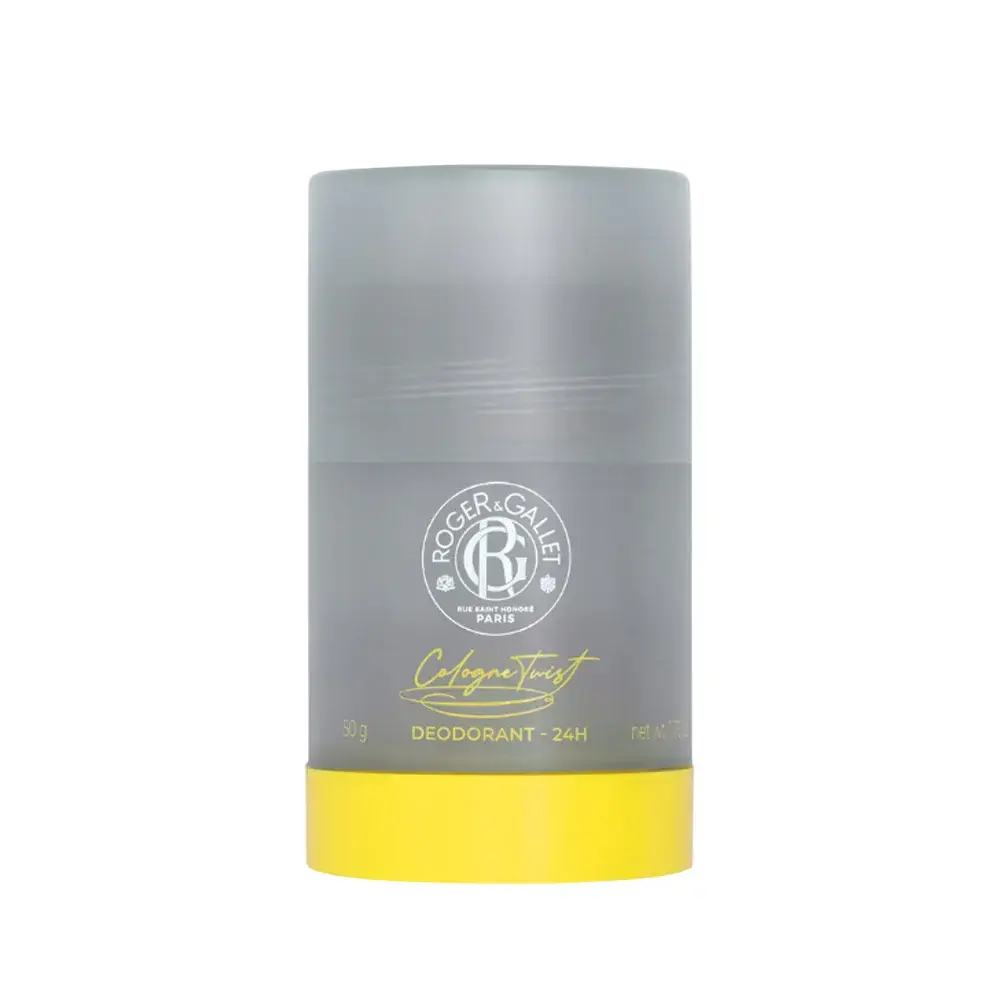 Roger & Gallet, Cologne Twist, 24h Protection, Deodorant Stick, For Men, 50 g