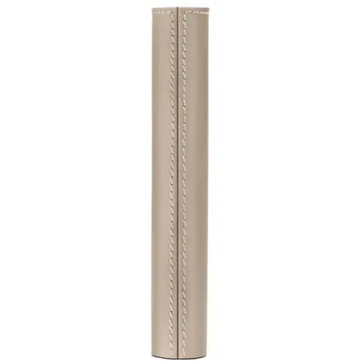 La Bouche Rouge Beige Leather Sleeve