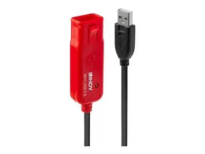 Lindy USB 2.0 Active Extension Cable - USB extension cable - USB to USB - 30 m