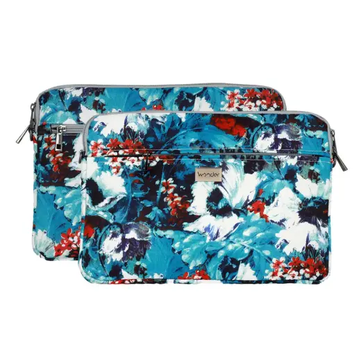 Wonder Sleeve Tablet 10 inches white poppies