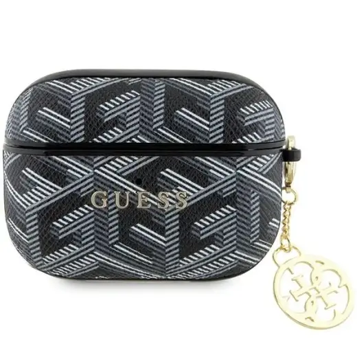 Guess GUAPPGCE4CK AirPods Pro cover czarny|black GCube Charm
