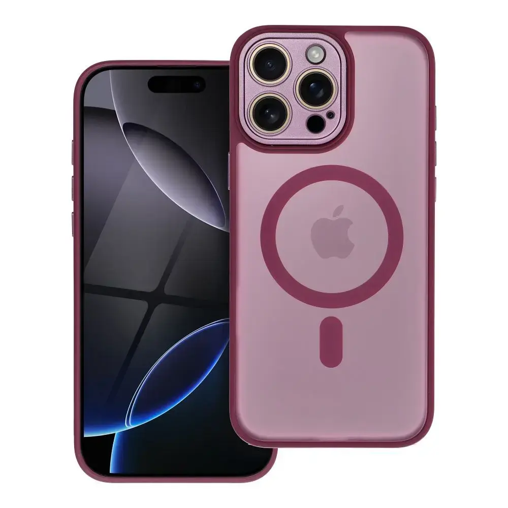 VARIETE MAG COVER Case compatible with MagSafe for IPHONE 14 PRO MAX purple