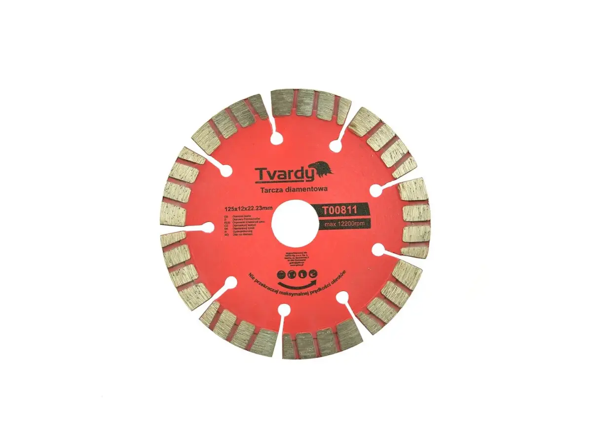 Segmenteeritud teemantketas 125x12mm