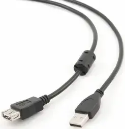 Gembird data transfer and charging cable | USB-A to USB-A | 4.5m | black