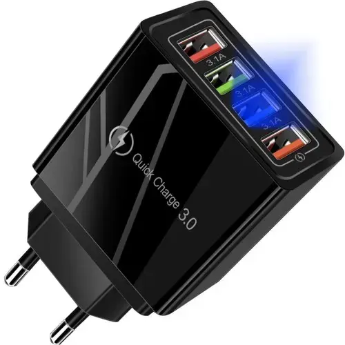 Goodbuy multilādētājs 4 x USB | 3.5A melns