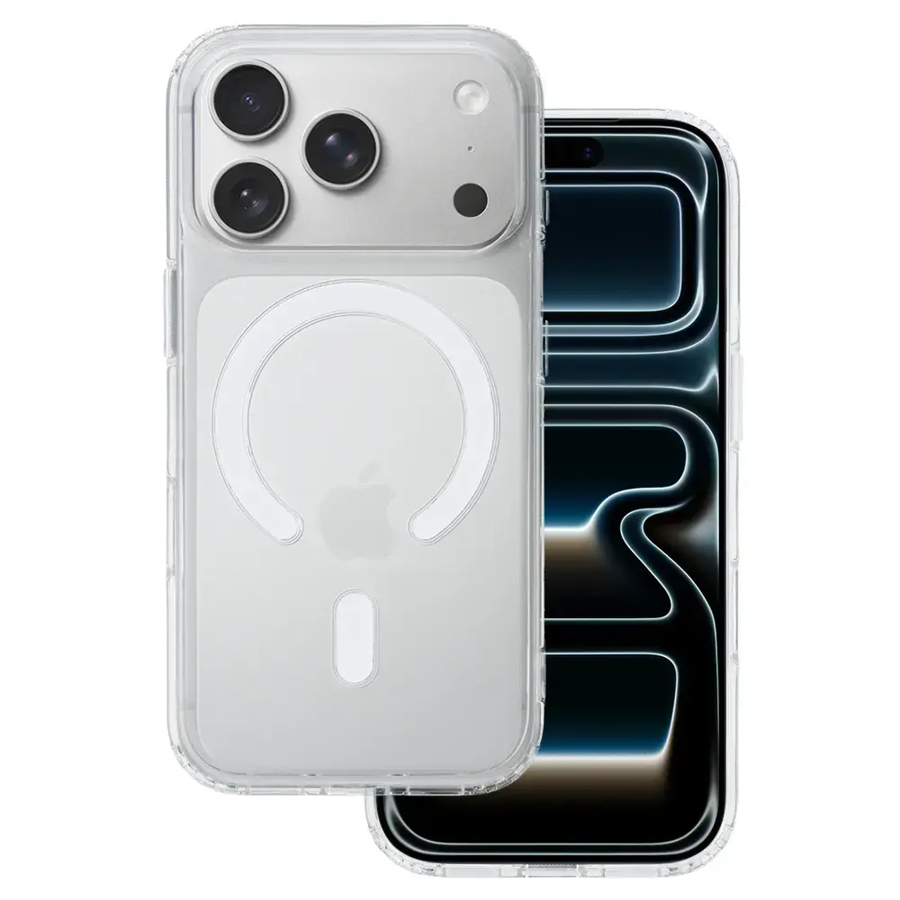 Acrylic maciņš ar MagSafe atbalstu telefonam iPhone 17 Pro caurspīdīgs
