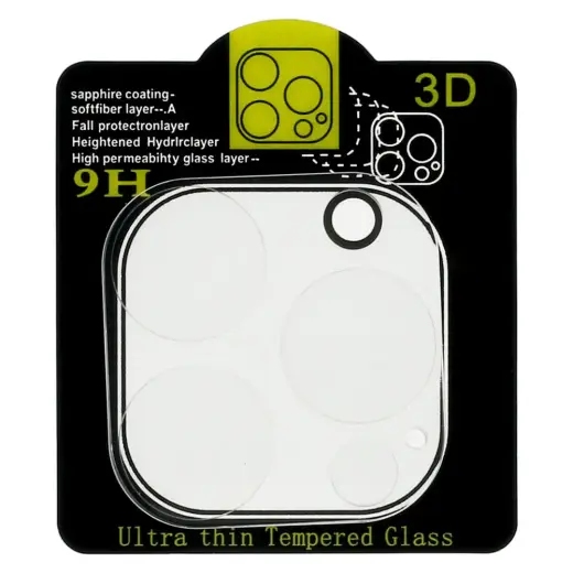 Tempered Glass for camera (LENS) for Iphone 15 Pro/15 Pro Max (island)