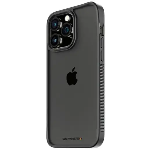PanzerGlass ClearCase iPhone 15 Pro Max 6.7" D3O 2xMilitary grade black 1179