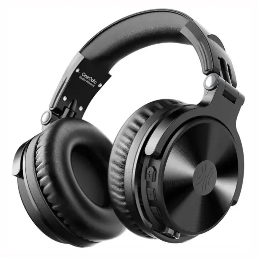OneOdio Pro C austiņas Bluetooth 5.2 melnas