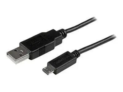 StarTech.com 3m 10 ft Long Micro-USB Charge-and-Sync Cable -M|M - USB to Micro USB Charging Cable - 24 AWG (USBAUB3MBK) - USB cable - 3 m