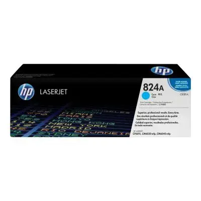 HP Cartridge No 824A HP824A HP 824A Cyan (CB381A)