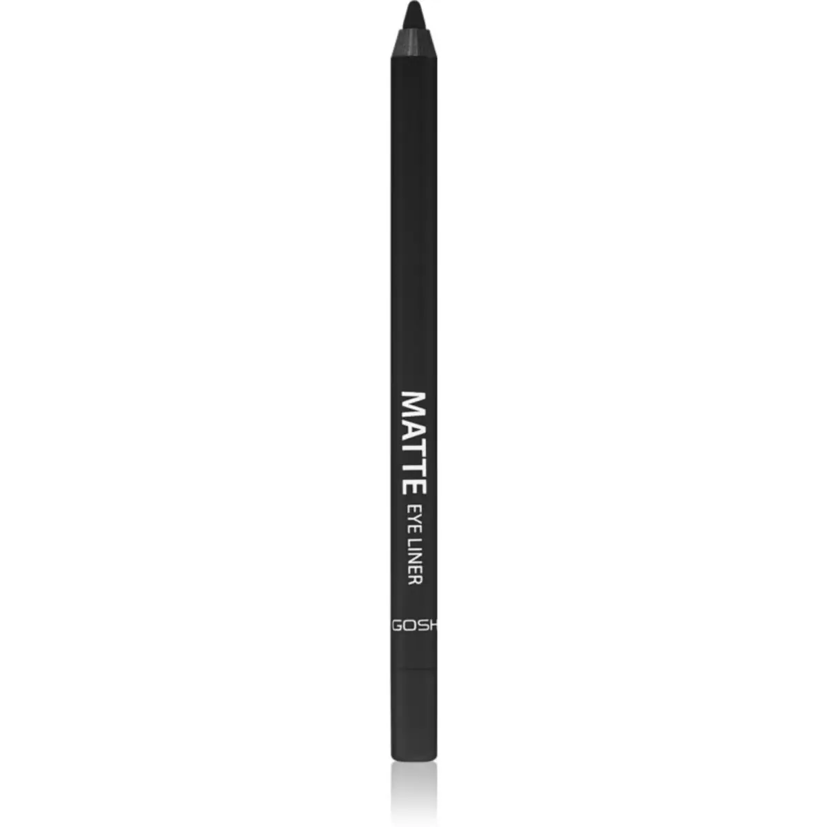 Gosh, Eyeliner Pencil, Pure vegan, Eyeliner, Matte, Liquid Eyeliner, 002, Matt Black, 1.2 g