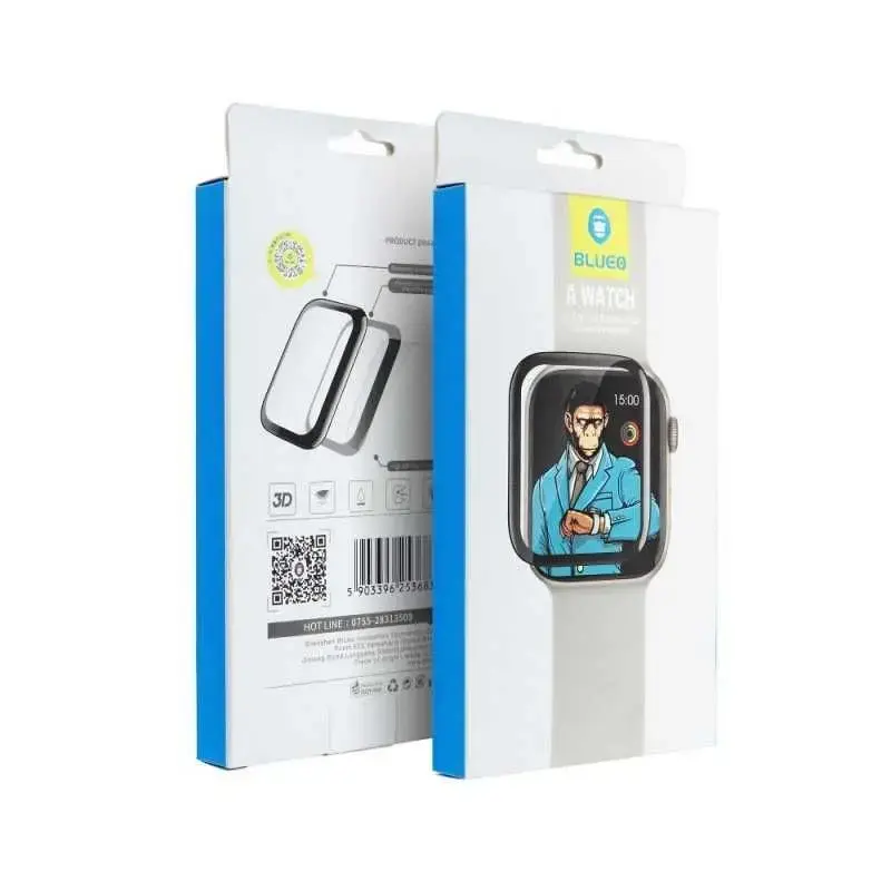 5D Mr. Monkey Glass - for Apple Watch Ultra / Ultra 2 / Ultra 3 black (Strong HD)
