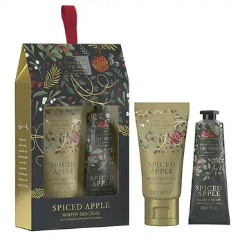 Spiced Apple Winter Skin Set ( Jablko & Koření ) - Dárková sada péče o tělo