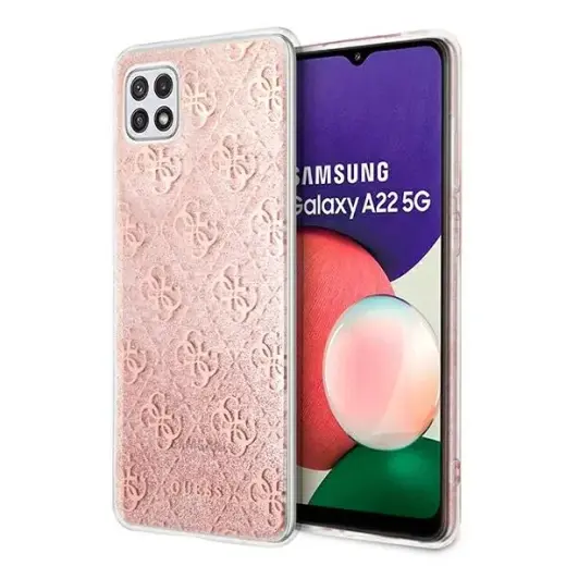 Guess GUHCSA22PCU4GLPI A226 A22 5G różowy|pink hardcase