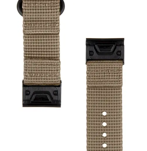 Tactical 674 Nylon Band for Garmin Fenix 5|6 QuickFit 22mm Khaki