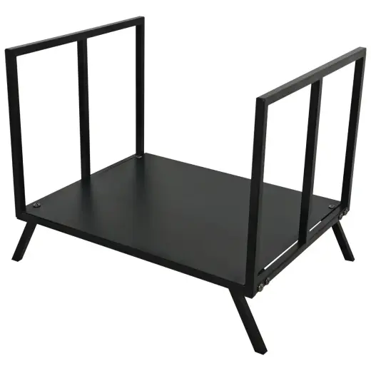 Firewood rack H022-B, black