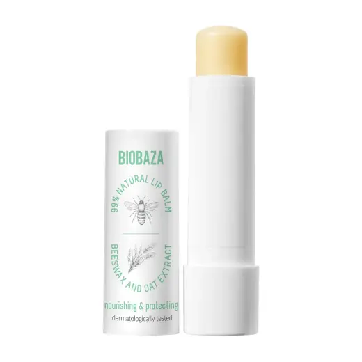 Biobaza, Bee's Honey & Oat Milk, Nourishing, Lip Balm, 4.5 ml