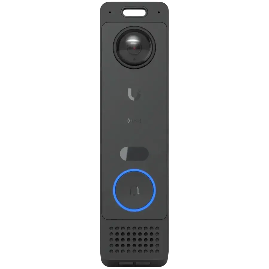 Ubiquiti UVC-G6-Entry All-weather, PoE+ Doorbell with enhanced AI detections, two-way audio, a secondary package camera, and integrated Access Reader capabilities