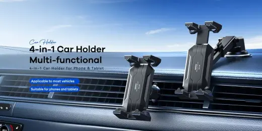REMAX CAR HOLDER RM-C46 4IN1 TABLET BLACK