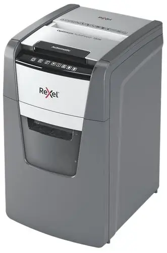 Rexel AutoFeed+ 150X automatic shredder  P-4  cuts confetti cut (4x28mm)  150 sheets  44 litre bin