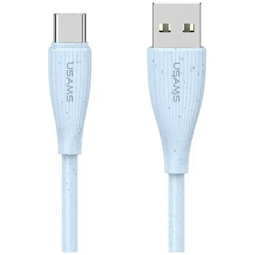 USAMS Green Series SJ714 data transfer and charging cable | USB-A to USB-C | 15W | 1m | blue