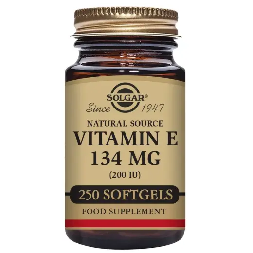 Solgar Vitamin E 134mg 200 IU 250 Softgels