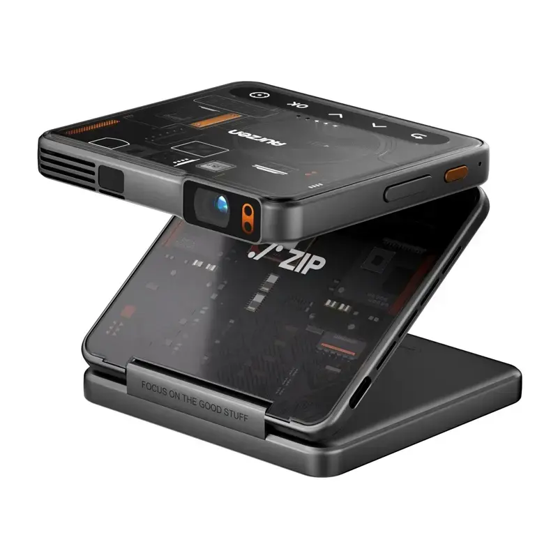 AURZEN ZIP Trifold Cyber Projector