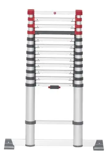 Kāpnes teleskopiskās T80 FlexLine / alumīnija / 13 pakāpieni