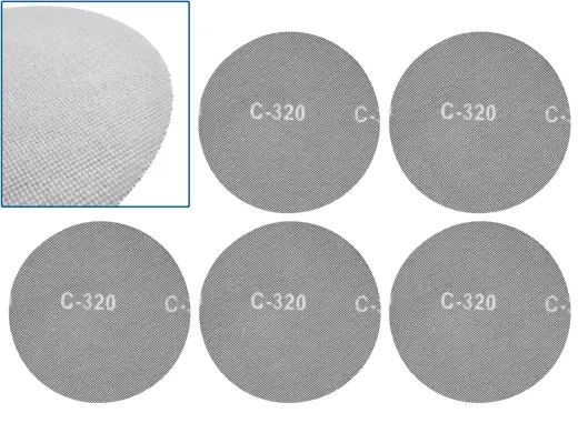 Velcro abrazīvais siets 225mm P320