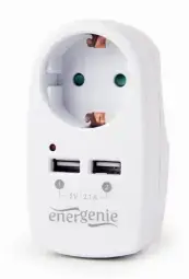 Energenie 2-port USB White