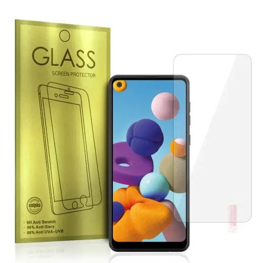 Защитное стекло Gold для Galaxy A21 | Galaxy A21s | Galaxy A11 | Galaxy M11 | Galaxy A71