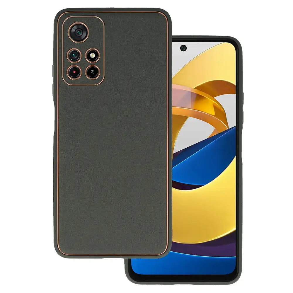 TEL PROTECT Luxury Case for Xiaomi Redmi Note 11 5G/Note 11S 5G/Poco M4 Pro 5G Graphite