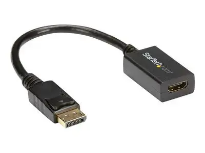 StarTech.com DisplayPort to HDMI Adapter - 1920x1200 - HDMI Video Converter - Latching DP Connector - Monitor to HDMI Adapter (DP2HDMI2) - video adapter - DisplayPort | HDMI - 26.5 cm