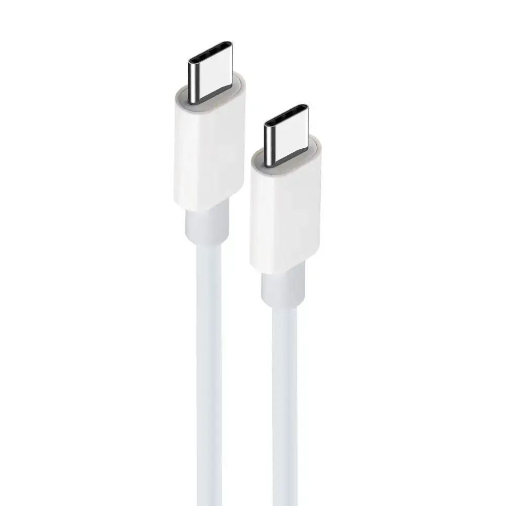 Maxlife MXUC-05 cable USB-C - USB-C 2,0 m 20W white