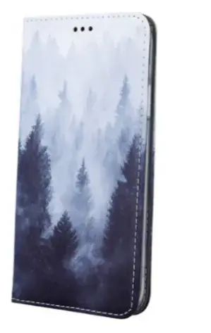 Fusion Mountain Forest Case grāmatveida maks Xiaomi Redmi Note 9 (dizains 1)
