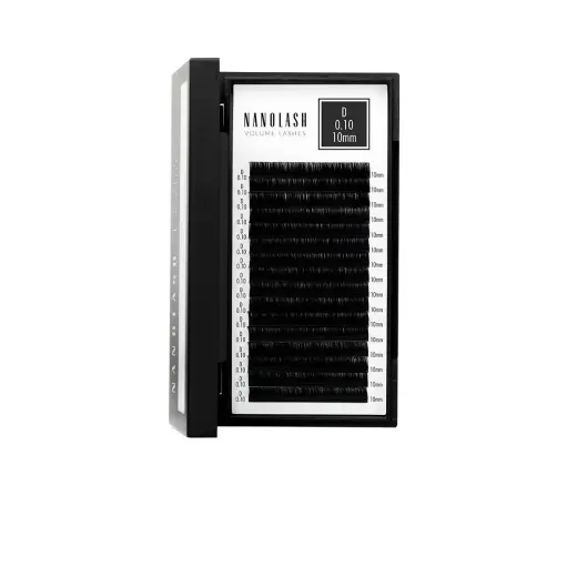 Nanolash - Volume Lashes Pestanas Postizas 010 D 10 Mm 1 U