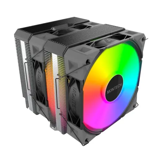 Кулер для процессора Montech NX600 ARGB чёрный